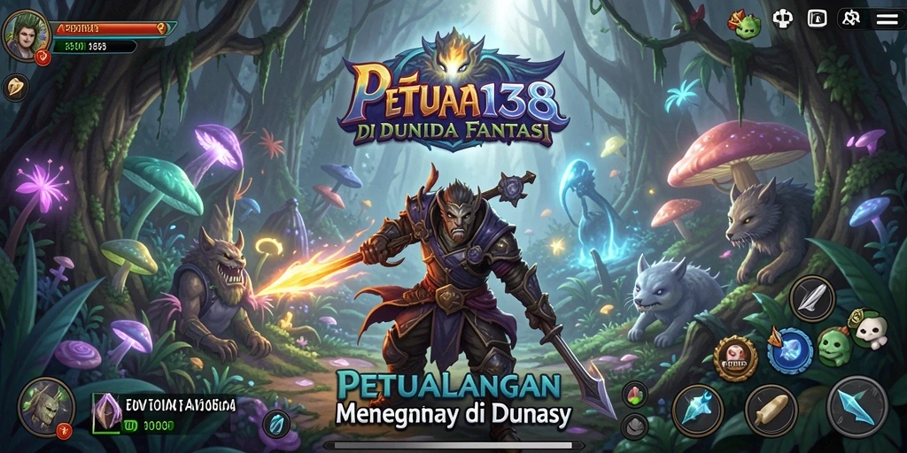 Screenshot utama dari gameplay petualangan ATM138 dengan aksi seru.