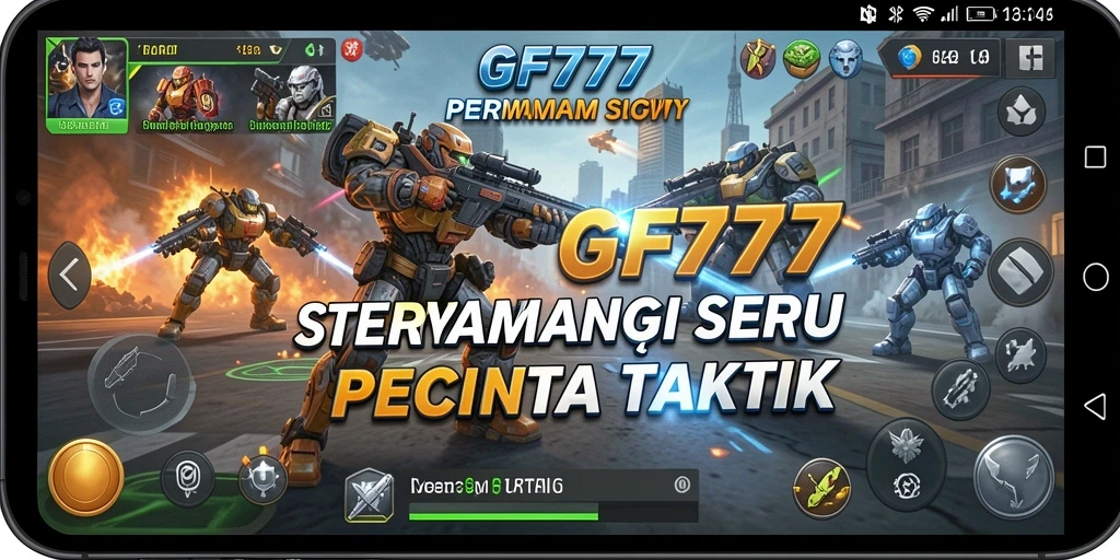 Tampilan menegangkan dari gameplay strategi di GF777.
