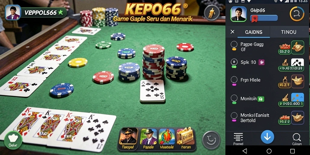 Tampilan gameplay seru dari KEPO66 yang memikat.