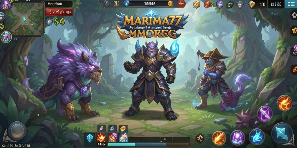 Tampilan gameplay MARIMA77 yang memukau dan mendebarkan.