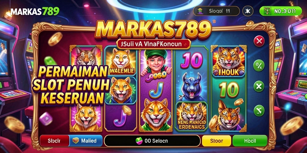 Tampilan gameplay seru di slot MARKAS789 dengan grafis yang menawan.