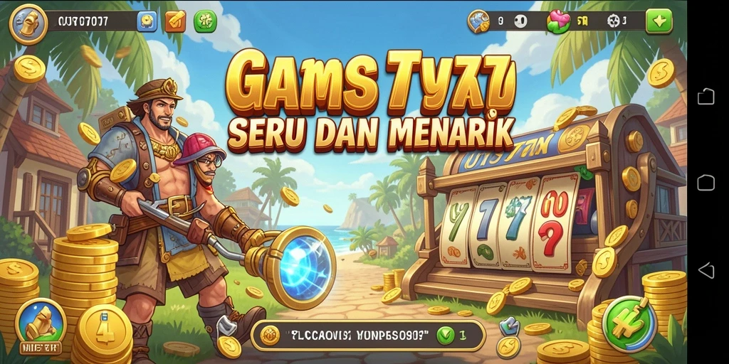 Screenshot gameplay NUTS777 menampilkan pengelolaan bisnis yang dinamis.